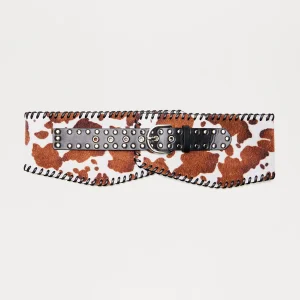 Life's A Rodeo Wide Belt - Multi Color